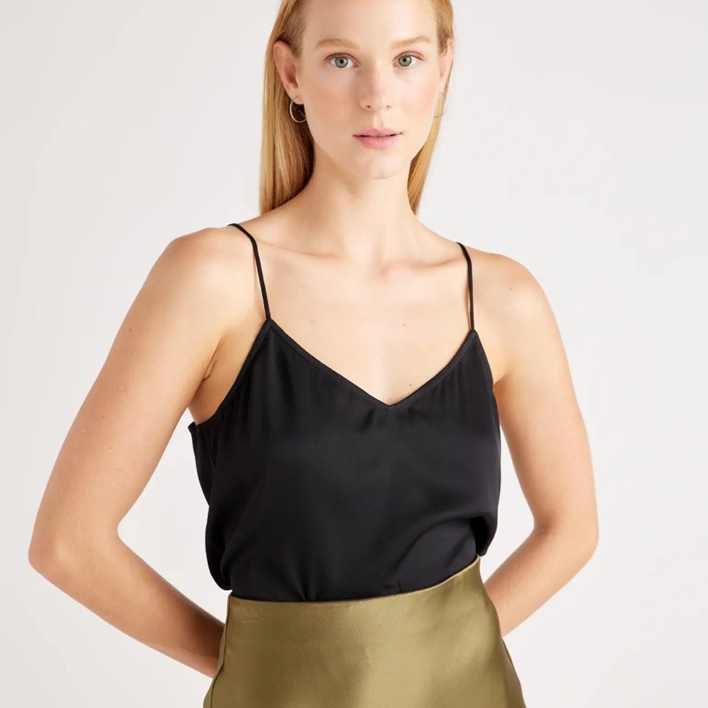 Quince Washable Silk Camisole XS NWT